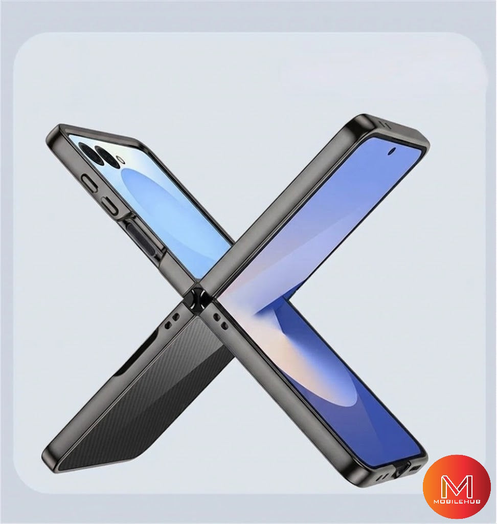Samsung ZFlip 7 Ultra Thin & Light TPU Bumper Case with clear back Protector Z Flip 7