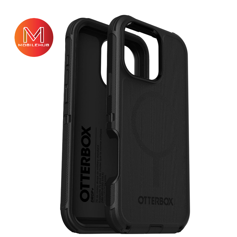 iPhone 16 / 16 Pro / 16 Pro Max /16 Plus Otterbox Defender Magsafe Shockproof Case with Belt Clip & Holsder
