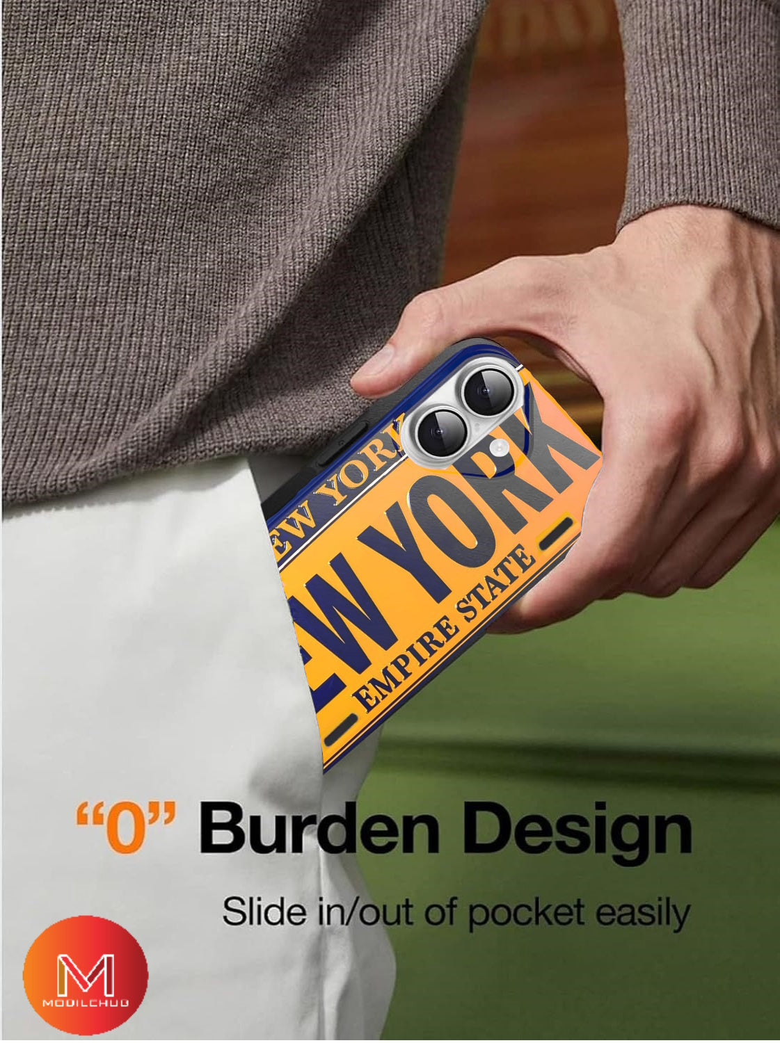 iPhone 17 / 17 Air / 17 Pro / 17 Pro Max Trendy New York License Plate Design Phone Case