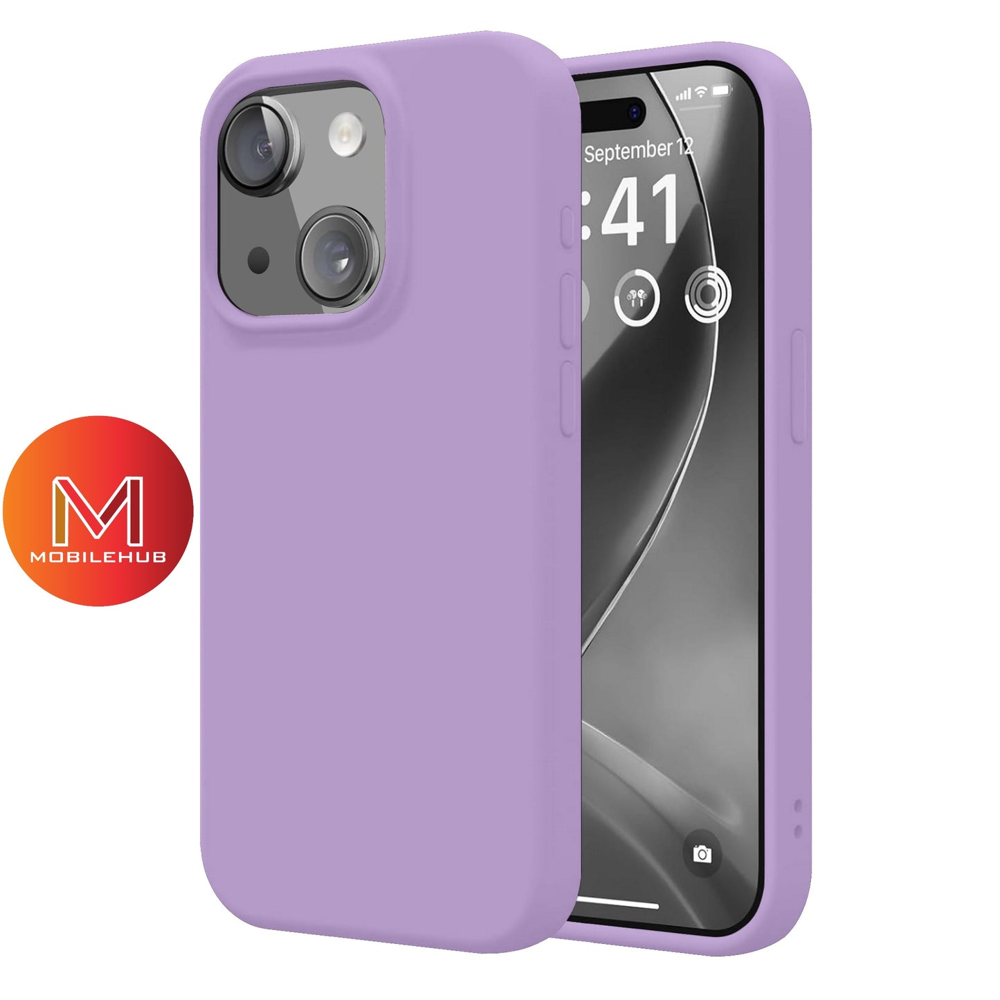 iPhone / 15 / 15 Pro / 15 Pro Max / 15 Plus Liquid Silicone Cover Soft Case Matte Finish