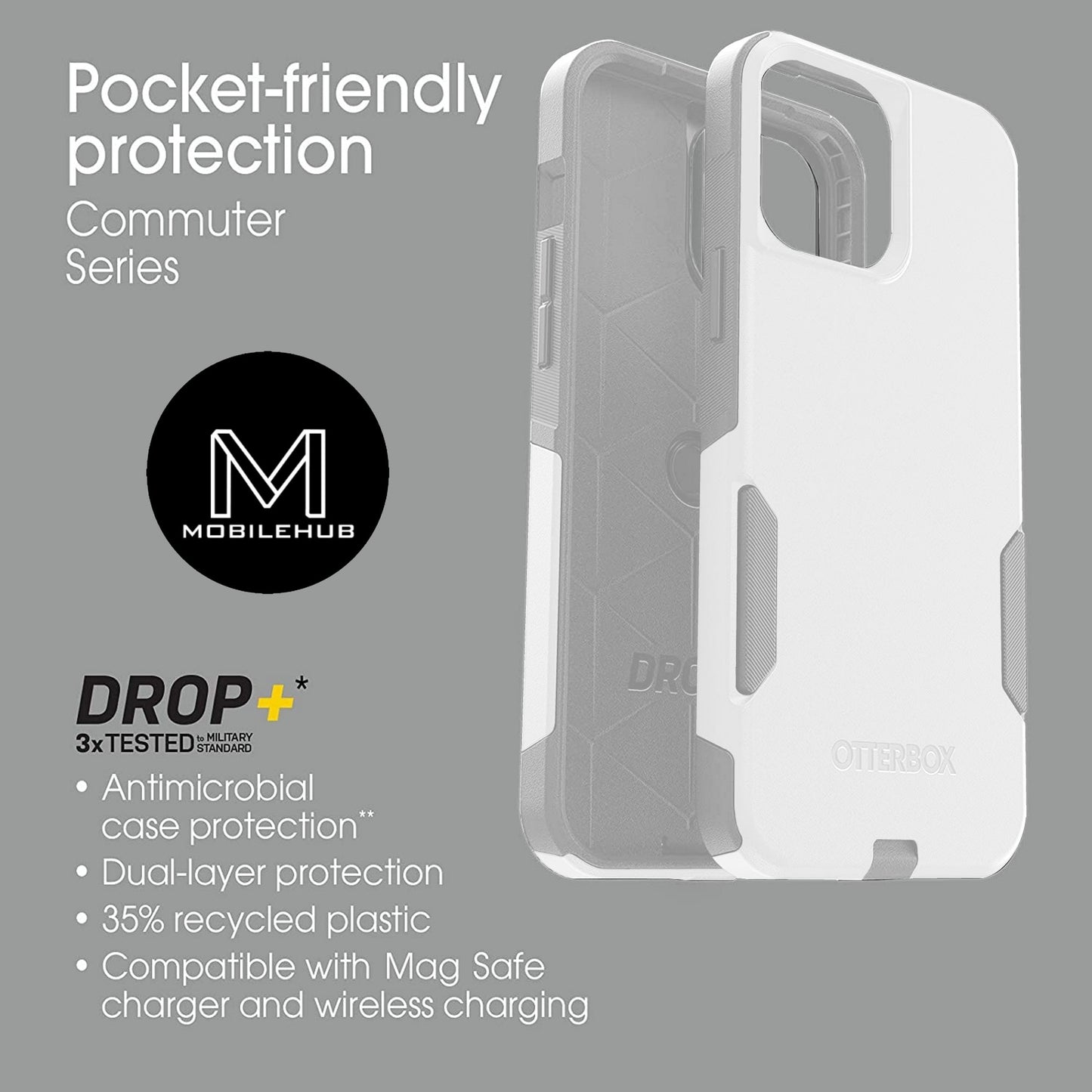 iPhone 12 Pro Max / 13 Pro Max (6.7) Premium Commuter Shockproof Case