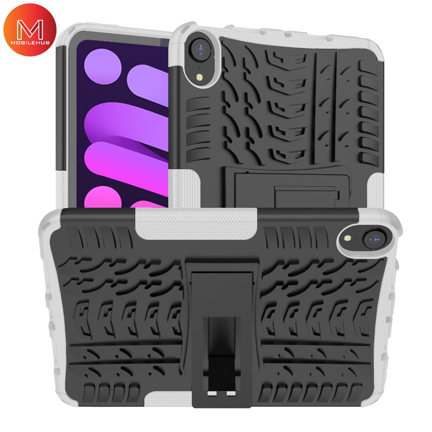 iPad Mini 6 (6th Gen.) Extreme Rubber Armor Case with Kickstand