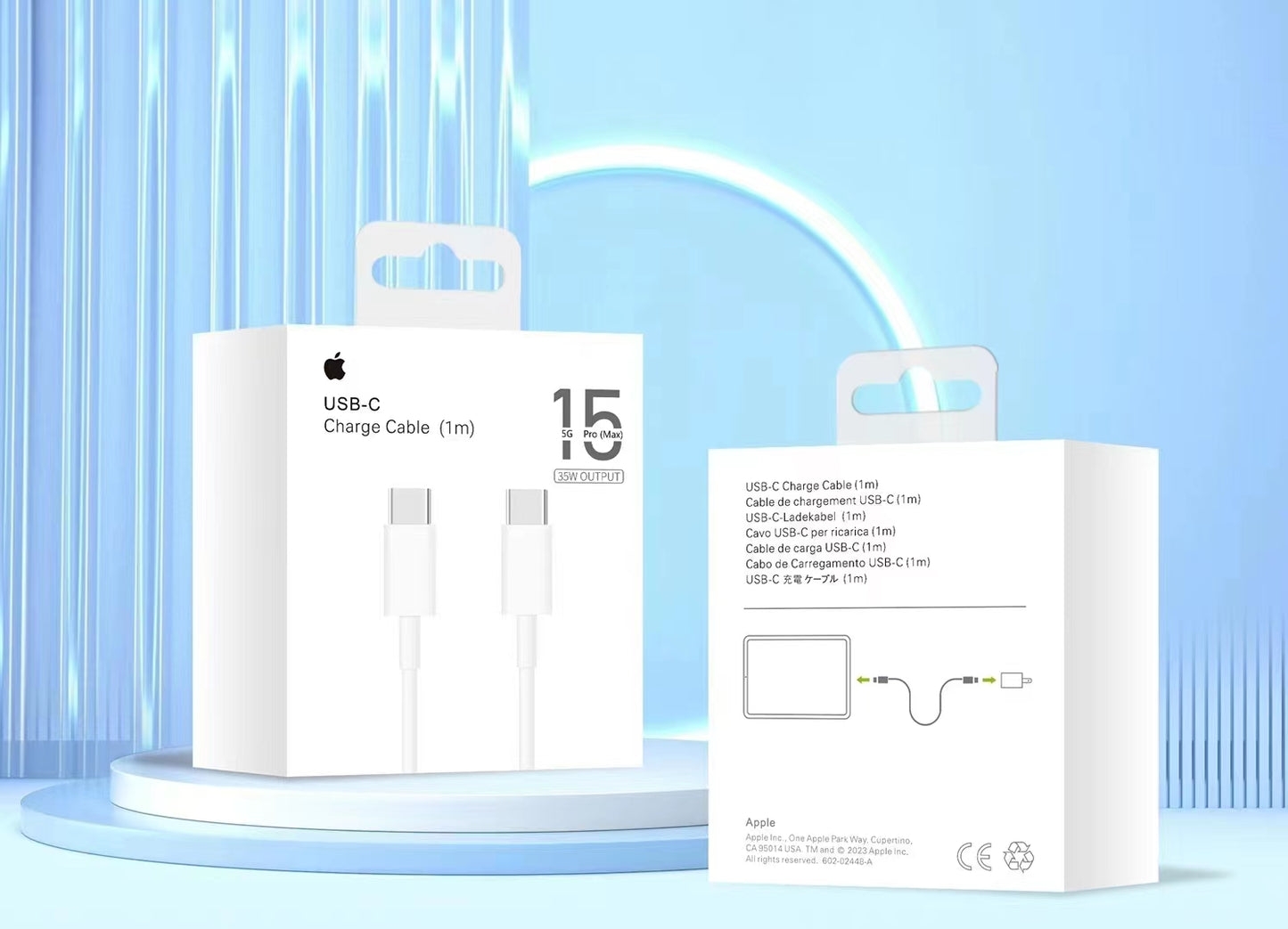 iPhone 15 Series 35w Fast Charger with Type-C Cable