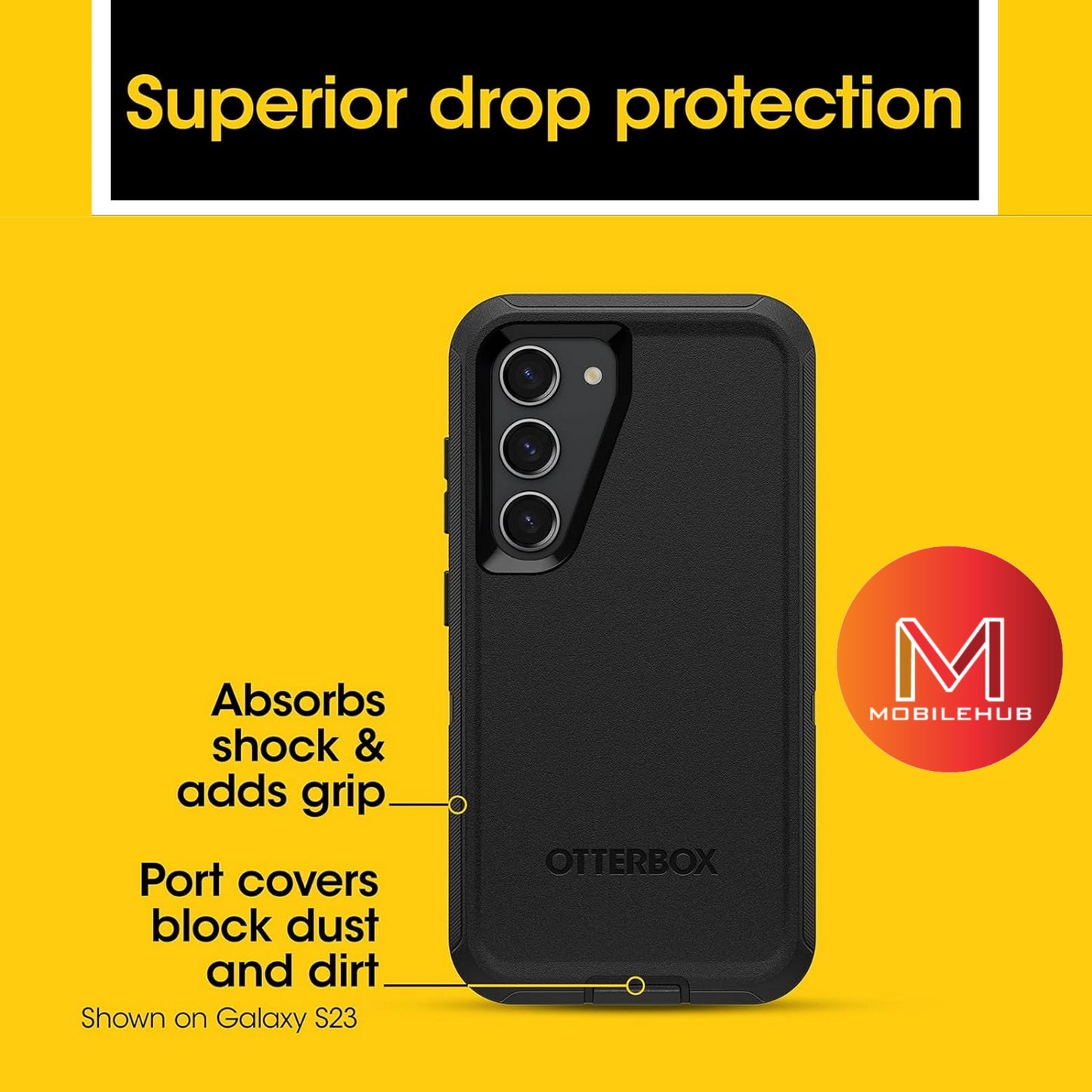 Samsung S24 / S24 Plus / S24 Ultra OtterBox Defender Shockproof Case