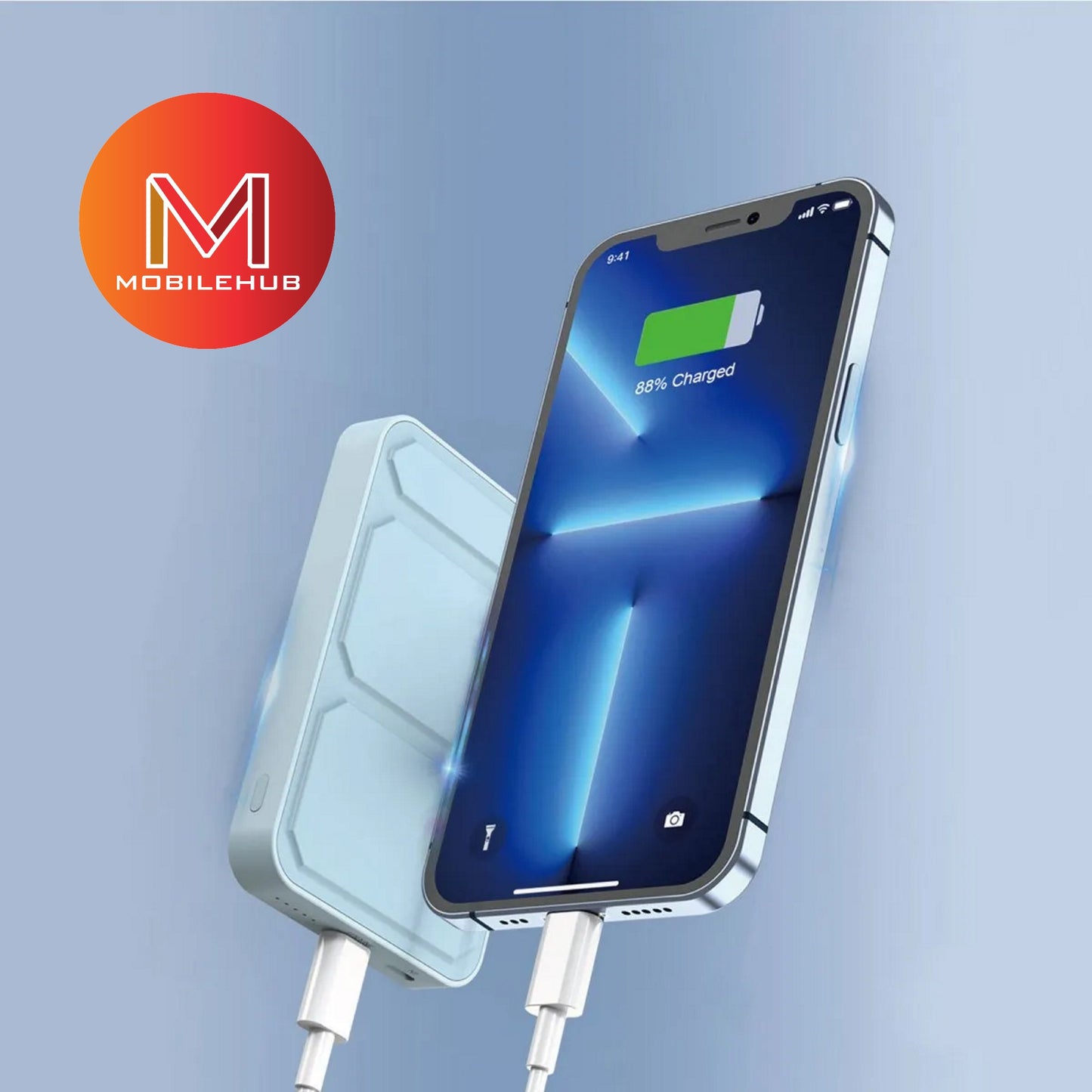 XUNDD Magnetic Wireless Power Bank with Stand 10000mah