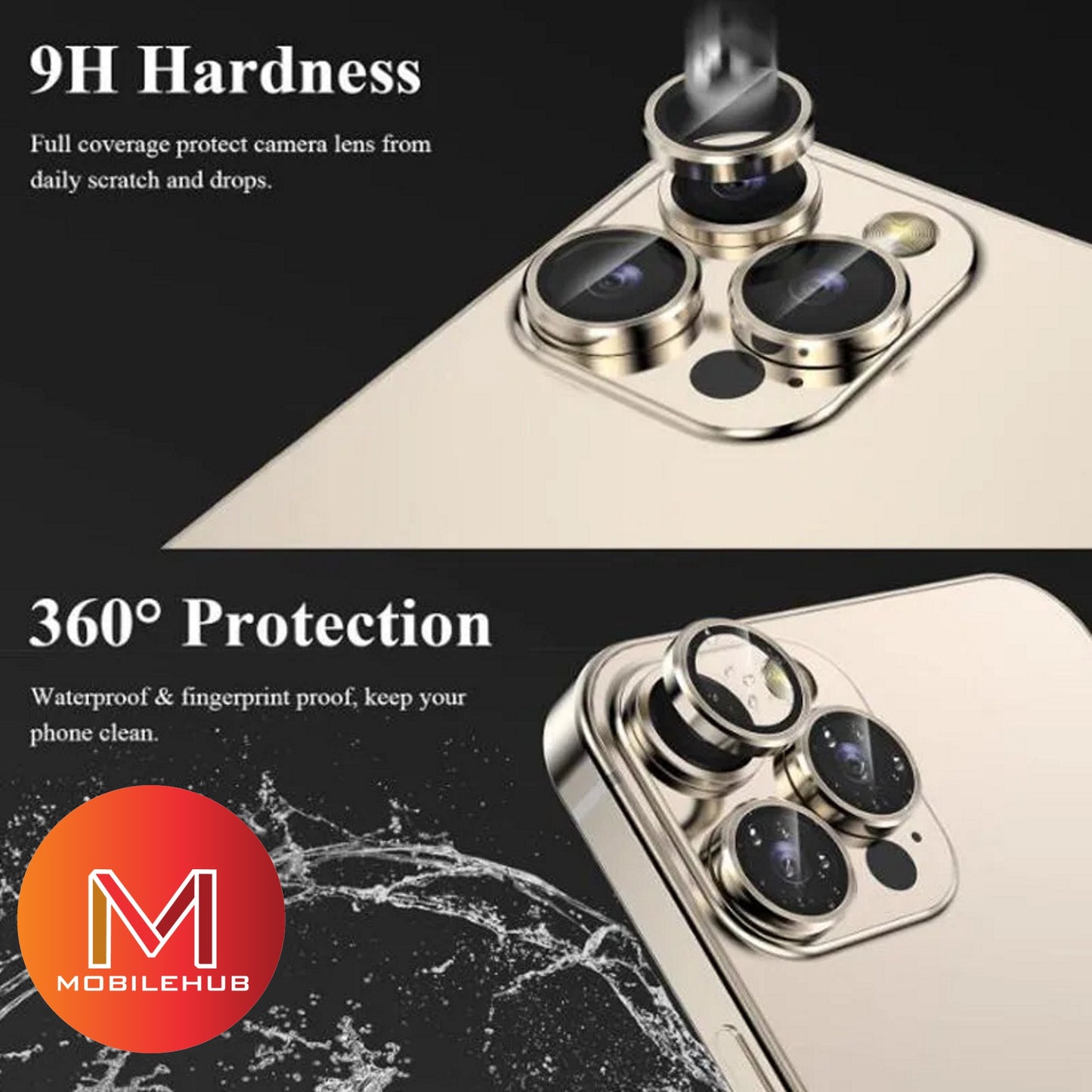 iPhone 15 / 15 Plus / 15 Pro / 15 Pro Max Separate Camera Lens Screen Protector