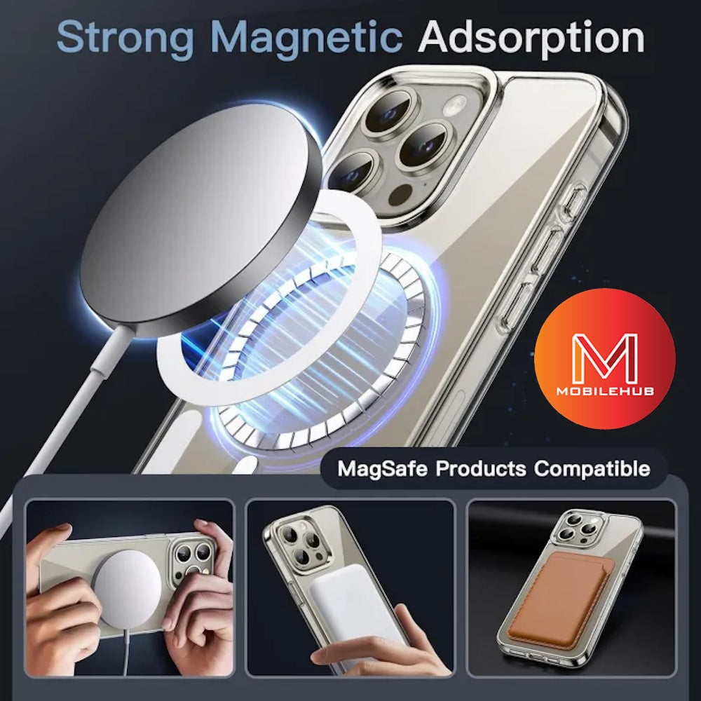 iPhone 15 / 15 Pro / 15 Pro Max / 15 Plus Belkin MagSafe Sheerforce Shockproof Case iPhone 15 Series