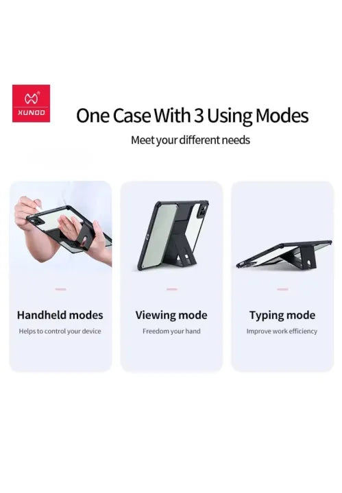 Samsung Tab S10 Plus XUNDD Beetle Armor Case with Stand and Pen Holder Samsung Tab S9 Plus, Tab S9 FE Plus