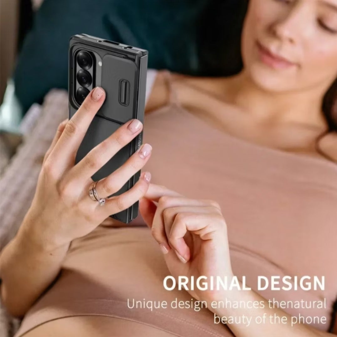 Samsung ZFold 7 Camshield Matte Shockproof Case Anti-Fingerprint