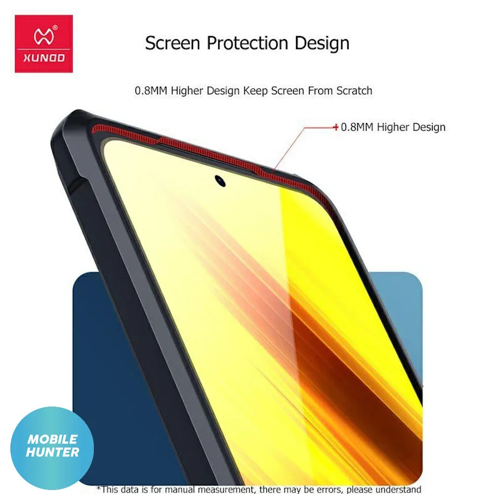 Tecno Pova Neo 3 XUNDD Urban Armor Gear Shockproof Case (Black)