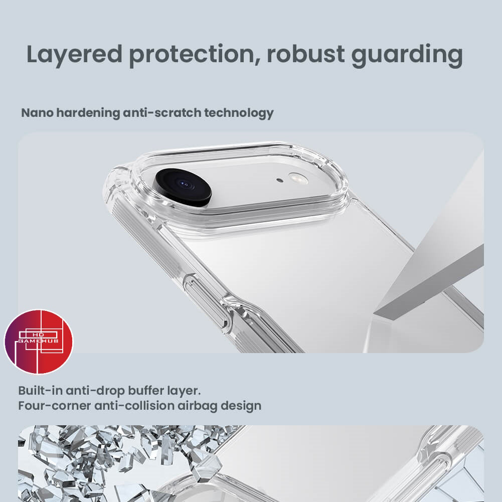 iPhone 17 / 17 Pro / 17 Pro Max / 17 Air Nillkin Nature TPU Case (Clear / Smoke Grey)