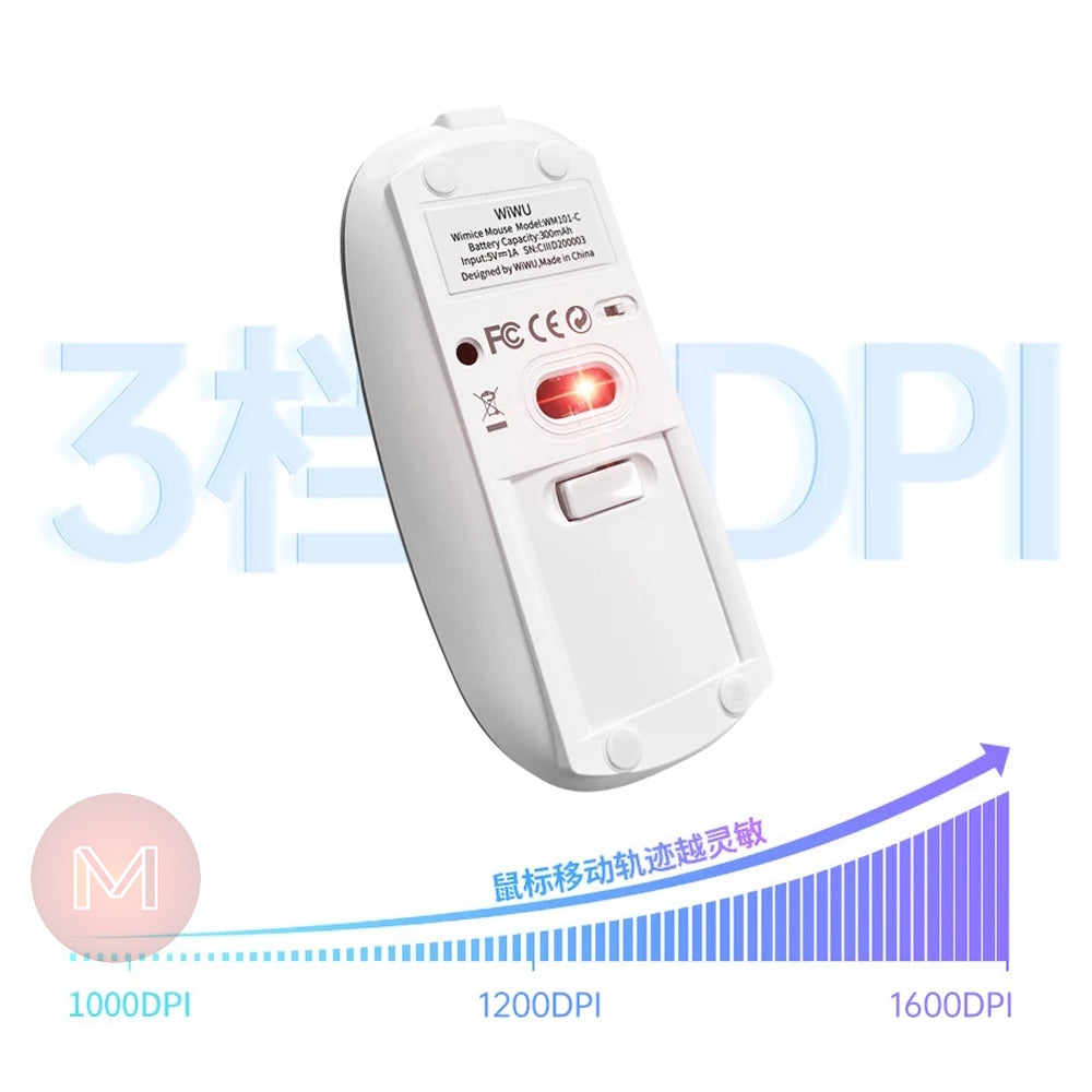 Wiwu Bluetooth Mouse WIMice Lite 2.4 (WM 102)