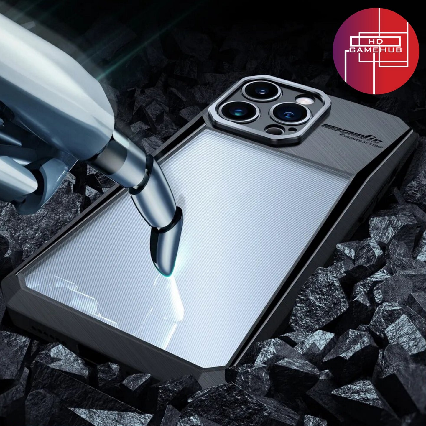 iPhone 14 / 14 Pro / 14 Plus / 14  Pro Max XUNDD Cyber Series Shockproof Case Anti-Fingerprint SALE