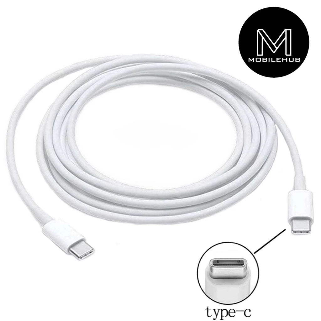 MacBook Air / MacBook Pro 30W USB-C Charger Power Adapter with Type-C Charging Cable (White)