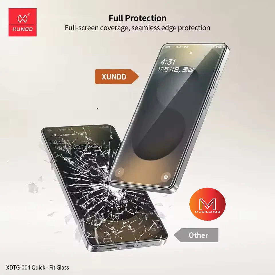 Samsung S26 / S26 + / S26 Ultra Xundd Axe HD Quick fit Tempered Glass Screen Protector with Guide