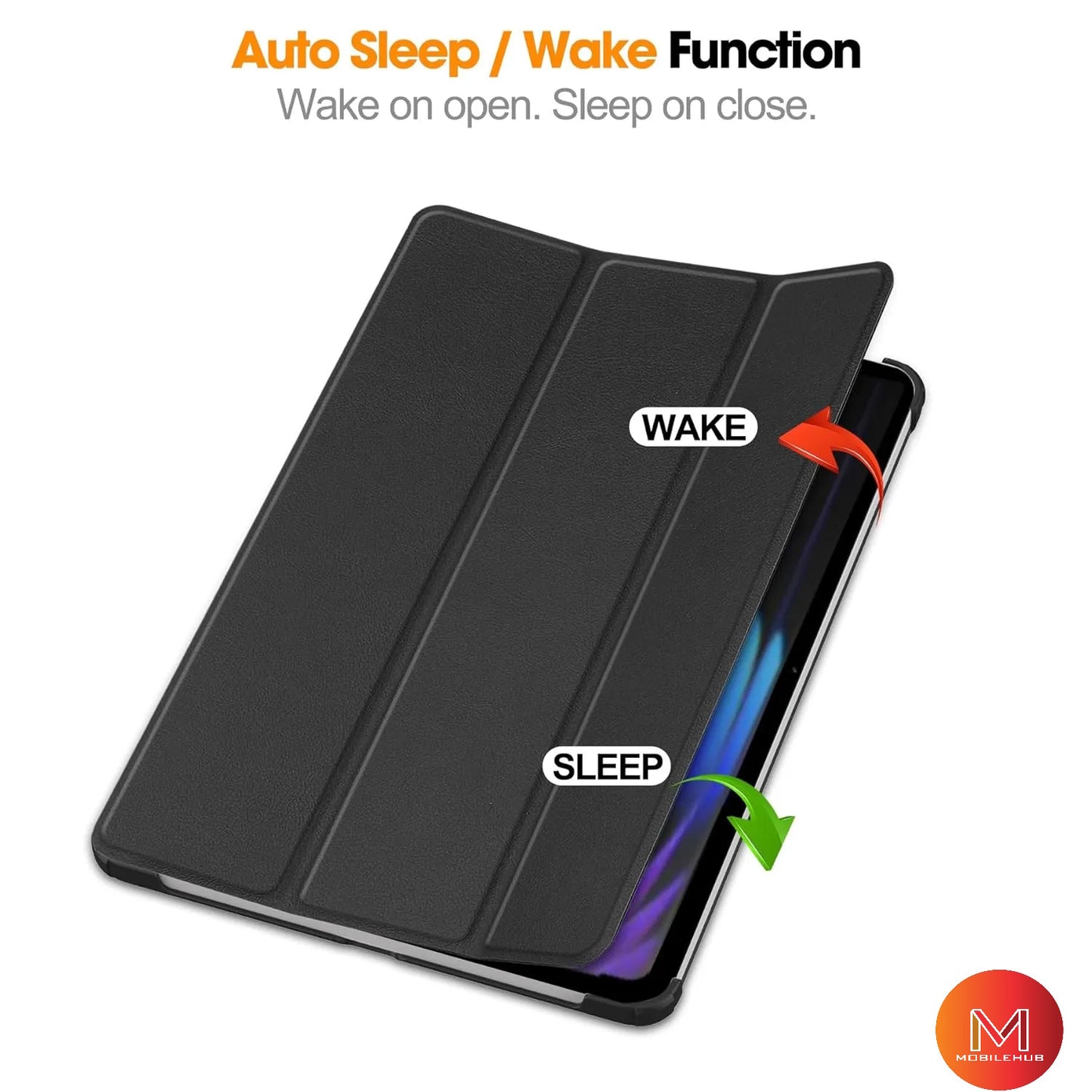 Xiaomi Mipad 8 / Pad 8 Pro Leather Smart Cover with Pen Holder Case