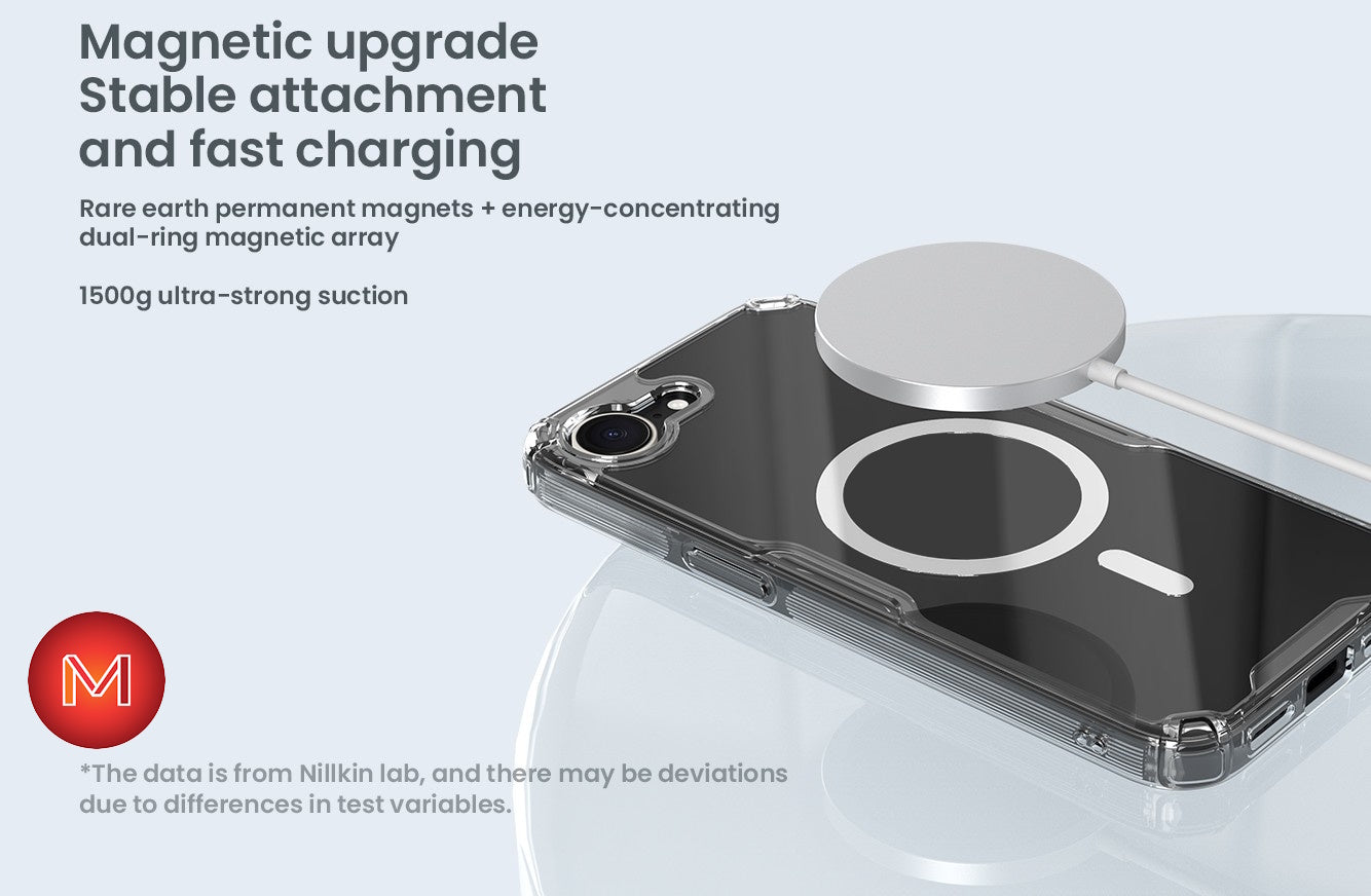 iPhone 16e Nillkin Nature TPU Pro Magnetic Case (MagSafe) iPhone SE 4