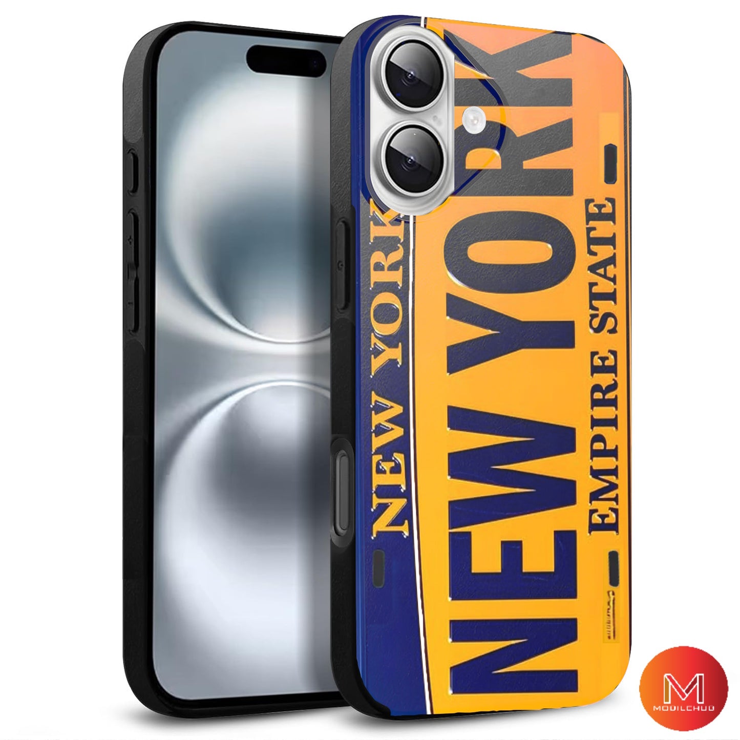 iPhone 17 / 17 Air / 17 Pro / 17 Pro Max Trendy New York License Plate Design Phone Case