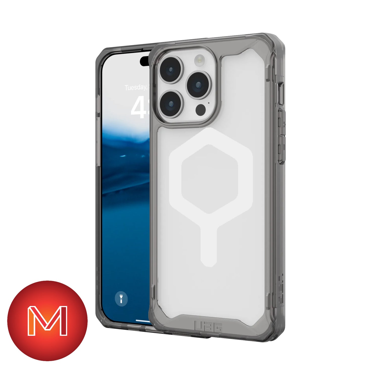 iPhone 16/ 16 Pro/ 16 Pro Max/ 16 Plus UAG Plyo Pro Clear MagSafe Case (Military Standard Drop Tested)