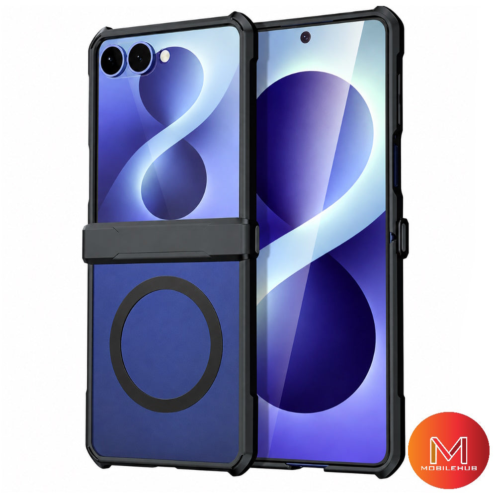 Samsung Z Flip 8 XUNDD Beetle Armor Shockproof Magnetic Case (Black)