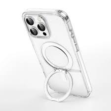 iPhone 17 / 17 Air / 17 Pro / 17 Pro Max Wiwu iShield Ultra Clear Magsafe Case with Stand