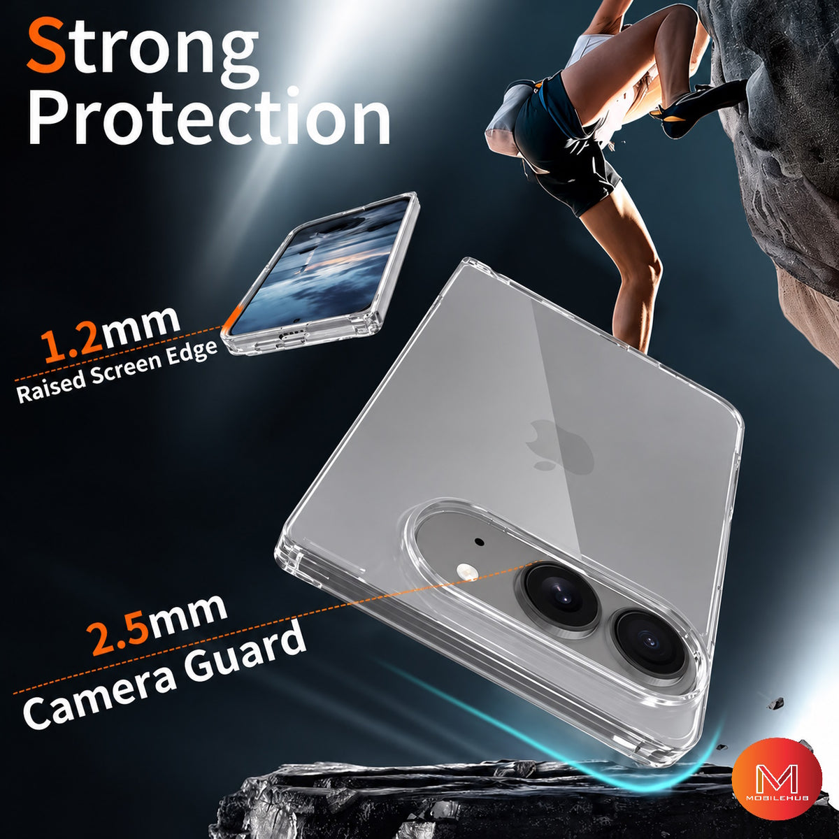 iPhone 18 Duo German Import Shockproof Case (Clear) iPhone Duo