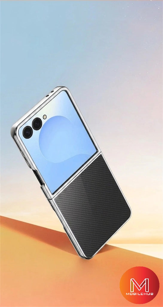 Samsung ZFlip 7 Ultra Thin & Light TPU Bumper Case with clear back Protector Z Flip 7