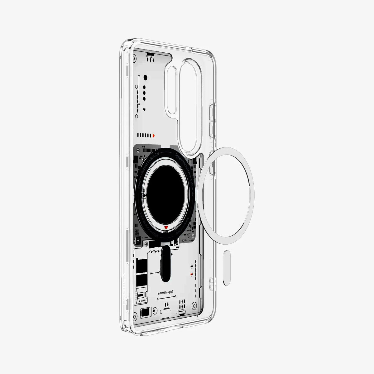 Samsung S26 Ultra Spigen Ultra Hybrid Magnetic Neo One Case (Crystal Clear)