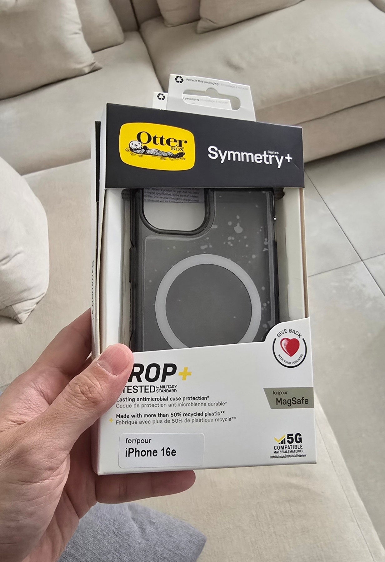 iPhone 16e 2025 OtterBox Symmetry Plus Magsafe  Shockproof Case Symmetry+ Magnetic