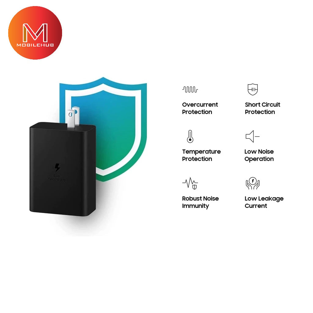 3 in 1 Power Adapter Trio Charger USB- C x 2 Ports, USB- A Port FREE Type-C to Type-C Cable (9w) (65w)