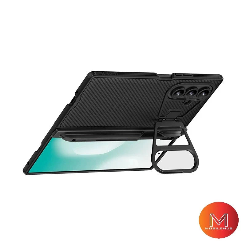 Samsung ZFold 7 Nillkin Camshield Magnetic Prop Case With FREE Stylus Pen (Black)