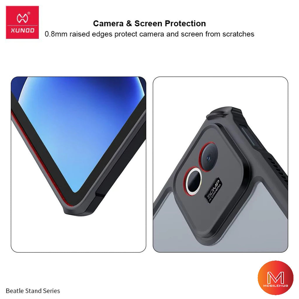 Xiaomi MiPad 8 / Pad 8 Pro Xundd Beetle Shockproof Case with Stand (Black)