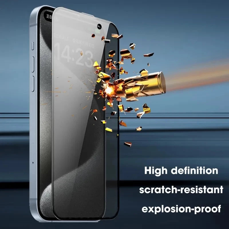 iPhone 17 / 17 Air / 17 Pro / 17 Pro Max Ultra HD Privacy Tempered Glass Screen Protector with Installation Kit