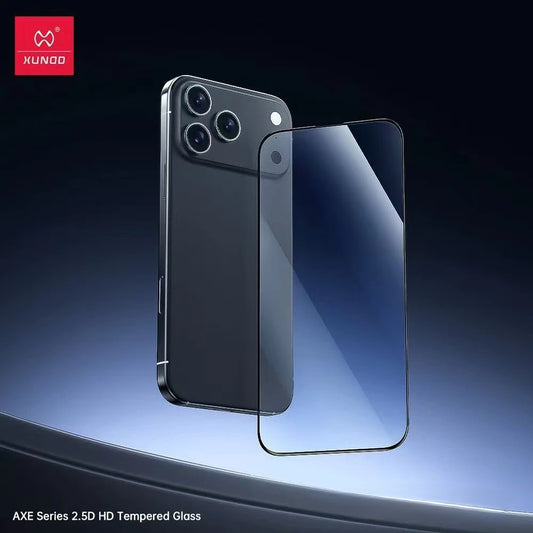 iPhone 17 / 17 Air / 17 Pro / 17 Pro Max XUNDD Axe HD Screen Protector Full Screen Tempered Glass