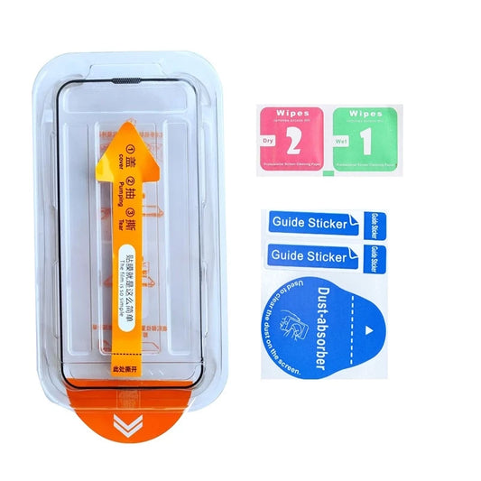 iPhone 17 / 17 Air / 17 Pro / 17 Pro Max Ultra HD Tempered Glass Screen Protector with Installation Kit