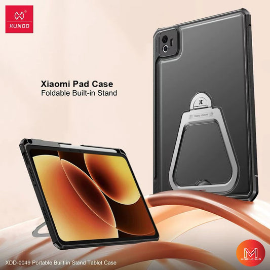 Xiaomi Mipad 8 / Pad 8 Pro XUNDD Beetle 360 Rotating Stand Shockproof Case (Black)
