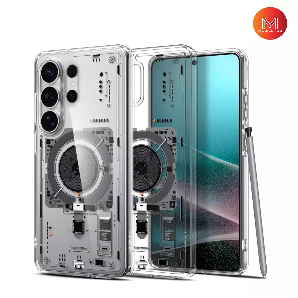 Samsung S26 Ultra Spigen Ultra Hybrid Magnetic Neo One Case (Crystal Clear)