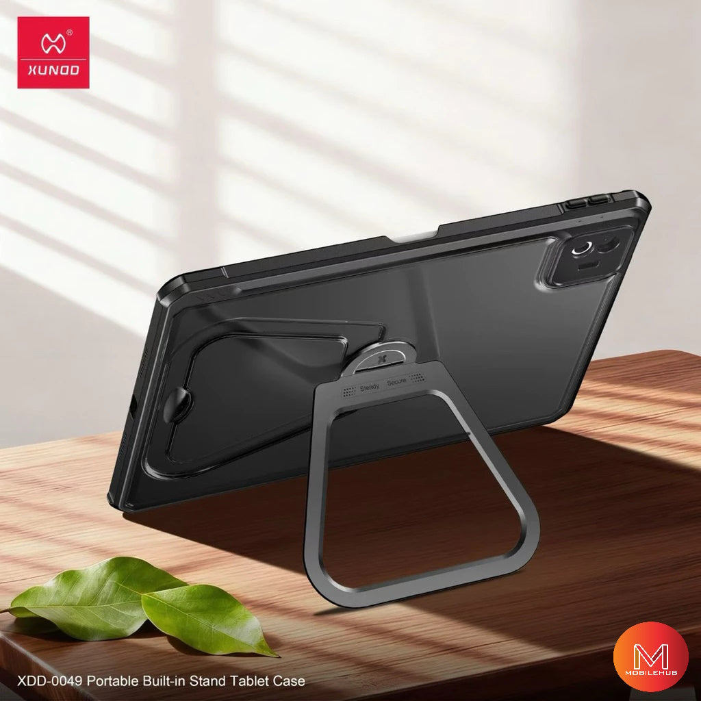 Xiaomi Mipad 8 / Pad 8 Pro XUNDD Beetle 360 Rotating Stand Shockproof Case (Black)