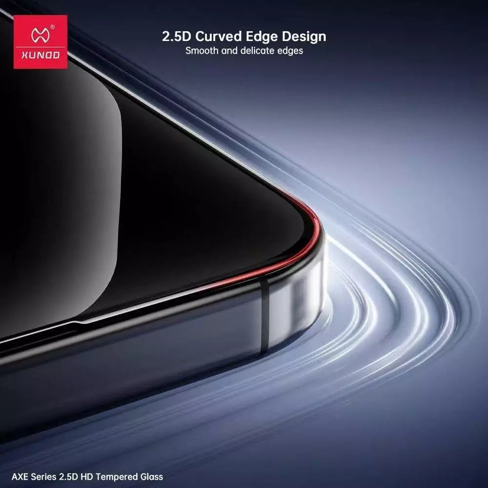 iPhone 17 / 17 Air / 17 Pro / 17 Pro Max XUNDD Axe HD Screen Protector Full Screen Tempered Glass