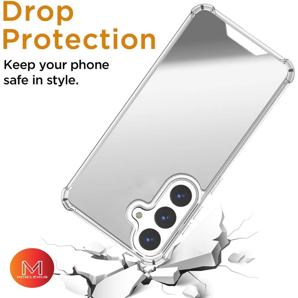 Samsung S25 Series Premium Full Back Mirror shockproof case