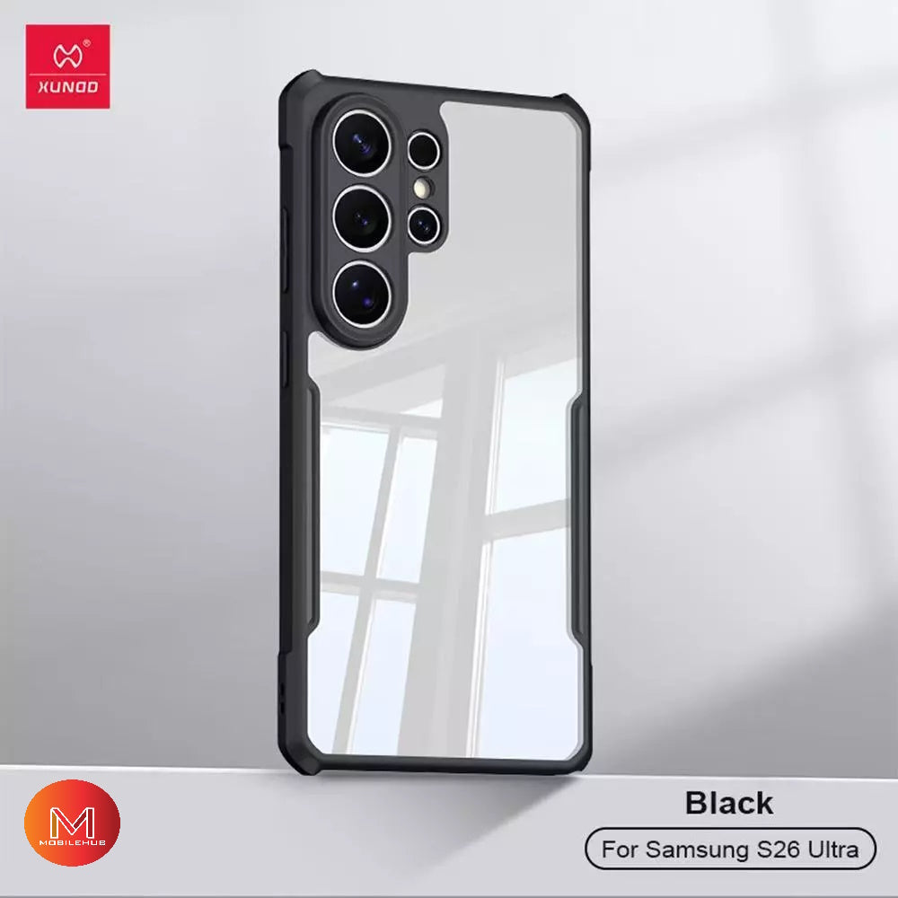 Samsung S26 / S26 Plus/ S26 Ultra XUNDD Beetle Shockproof Case (Black) Samsung S26 Series