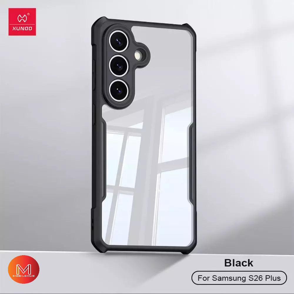 Samsung S26 / S26 Plus/ S26 Ultra XUNDD Beetle Shockproof Case (Black) Samsung S26 Series
