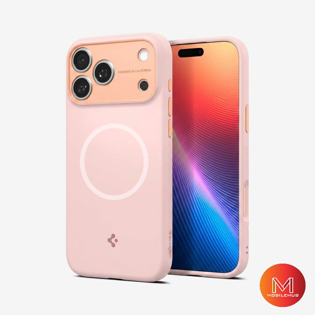 iPhone 17 / 17 Air / 17 Pro / 17 Pro Max Spigen Nano Pop  Magnetic Shockproof case (Pink)