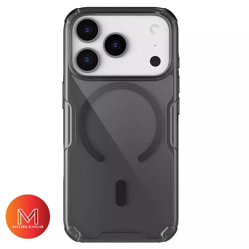 iPhone 17 / 17 Pro / 17 Pro Max / 17 Air Nillkin Nature TPU Pro Magnetic Case (Smoke Grey & Clear)