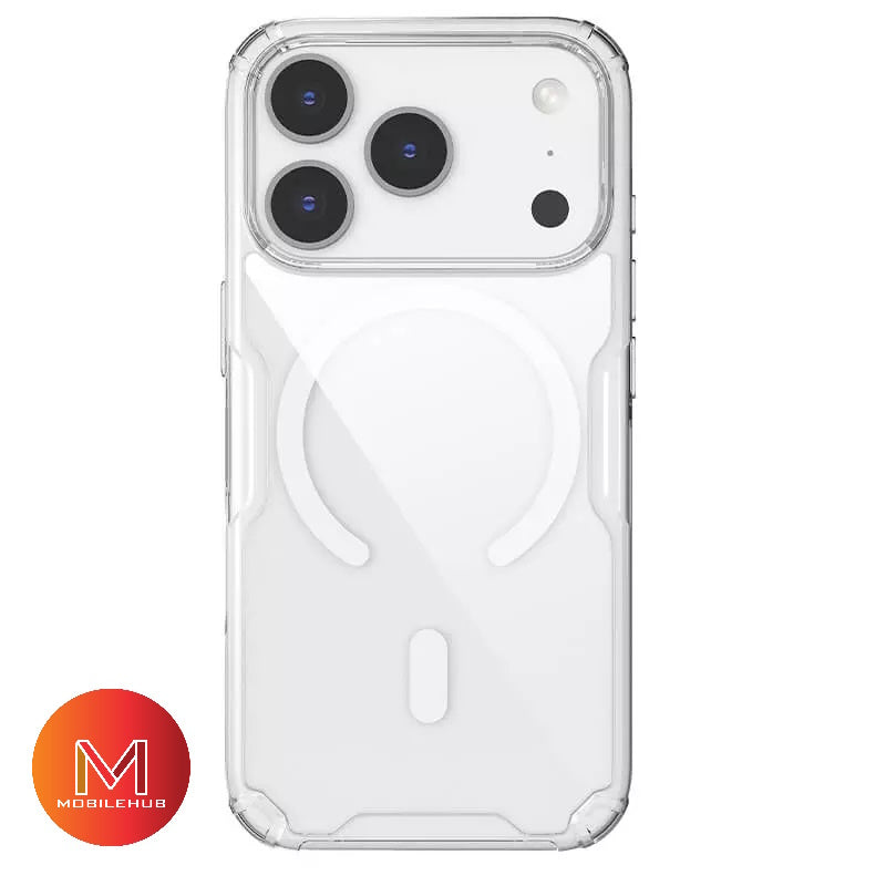 iPhone 17 / 17 Pro / 17 Pro Max / 17 Air Nillkin Nature TPU Pro Magnetic Case (Smoke Grey & Clear)