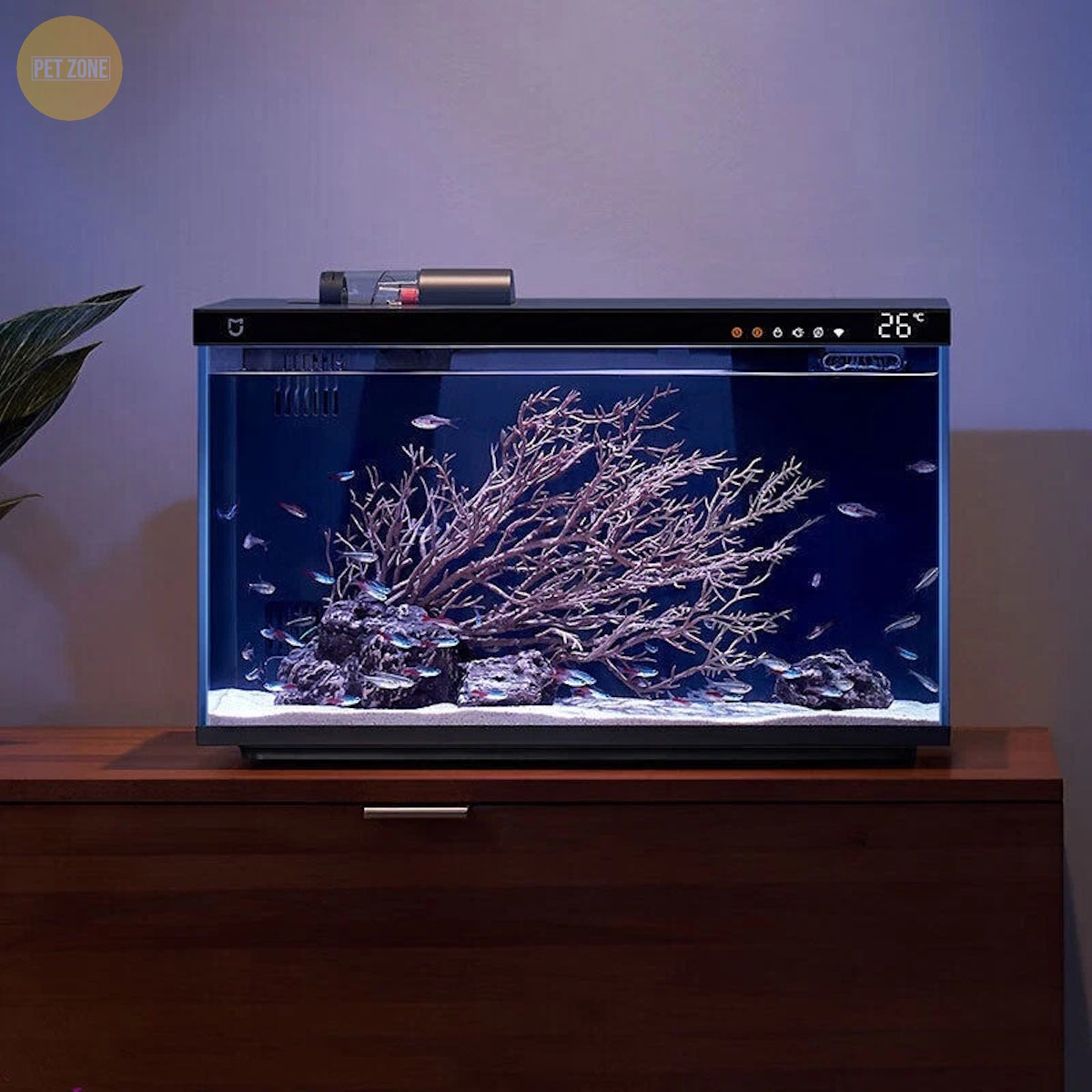 Xiaomi Smart Aquarium Fish Tank for Fish, Betta Fish, Snail, Shrimp,(20 Liters/5.2 gallons) MYG100