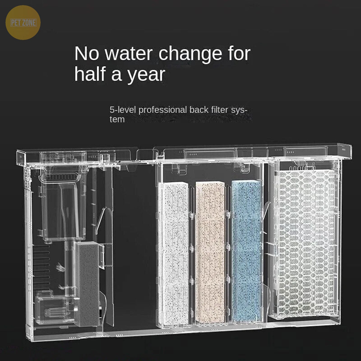 Xiaomi Smart Aquarium Fish Tank for Fish, Betta Fish, Snail, Shrimp,(20 Liters/5.2 gallons) MYG100