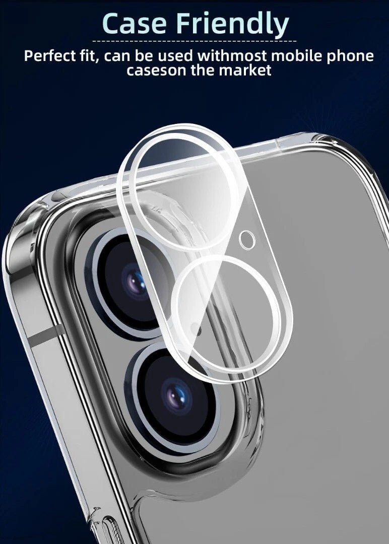 iPhone 17/  17 Pro  / 17 Pro Max / 17 Air Clear Camera Lens Screen Protector (Clear)