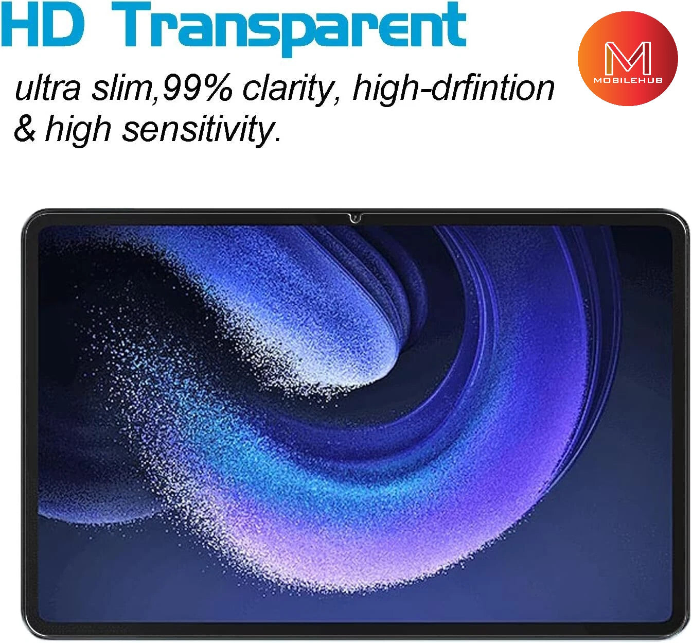 Xiaomi Redmi Pad 2 "11" Premium Tempered Glass Screen Protector (Clear)