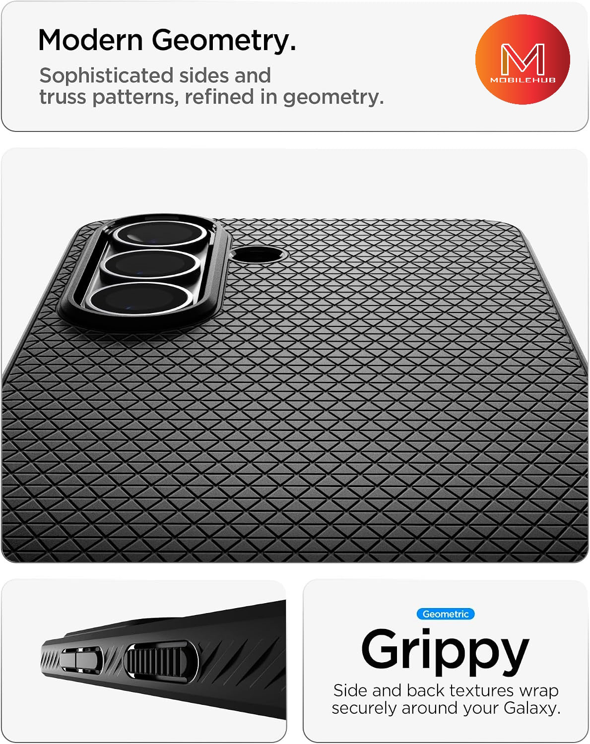 Samsung S26 / S26 Plus Spigen Rugged Armor Magnetic Shockproof Case (Black)